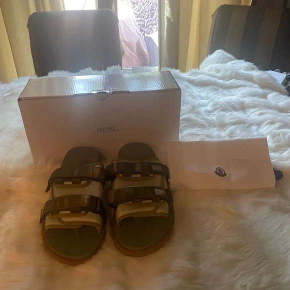 Suicore/ Size 12/ Color Green Suicoke POLK Sandals Olive – Extra Butter main image 3